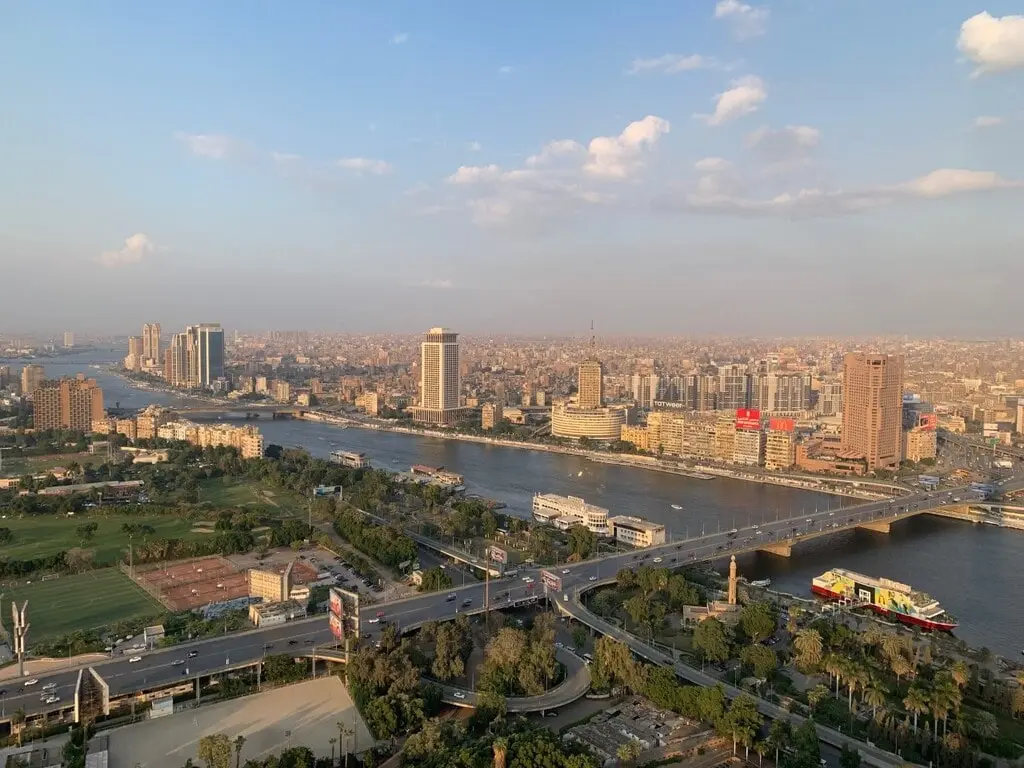 El Cairo desde las alturas